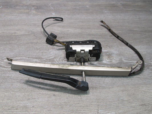 95-99 Mercedes W140 S Sedan Front Left Headlight Wiper Arm w Motor & Trim OEM