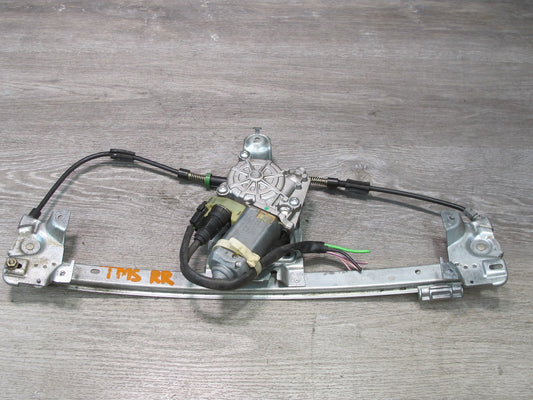 94-99 Mercedes W140 Sedan Rear Right Door Window Regulator w Motor OEM