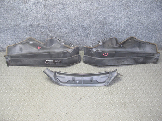 2008-2014 BMW E71 E72 X6 Engine Compartment Trim Cover Panel Set of 3