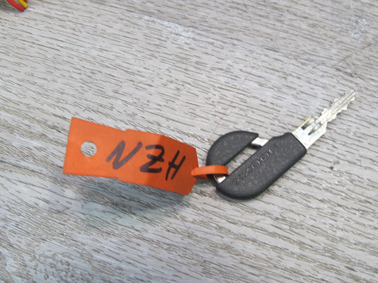 93-96 Nissan 300ZX Z32 Convertible MT Ignition Door Trunk Glove Lock KEY Set OEM