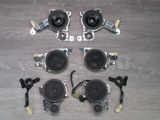 07-12 Lexus UVF46 LS600h LS460 8pcs Mark Levinson Sound Speaker Tweeter Set OEM