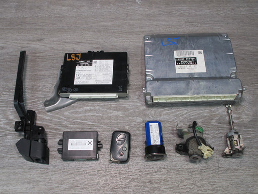 2008 Lexus LS600hL ECU ECM Keyless Immo Power Glove Trunk Door Lock KEY Set OEM