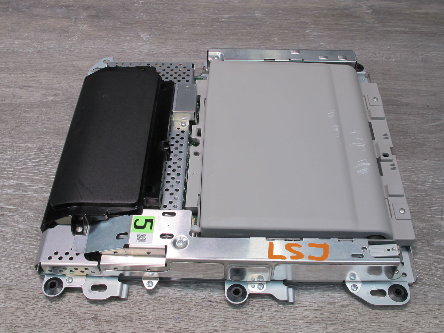 07-09 Lexus LS600h LS460 Rear Roof TV Display Monitor w Remote & Headphones OEM