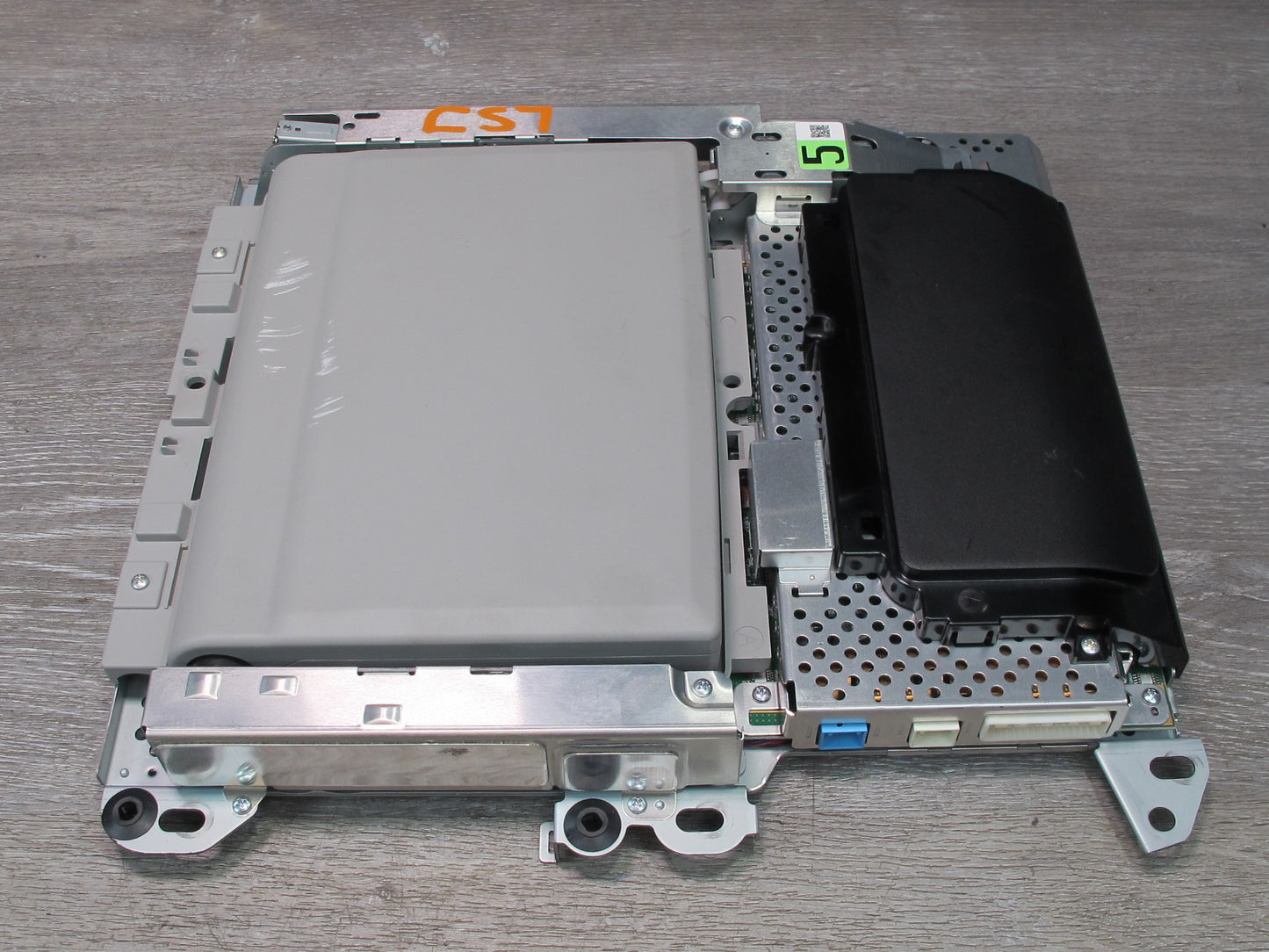 07-09 Lexus LS600h LS460 Rear Roof TV Display Monitor w Remote & Headphones OEM