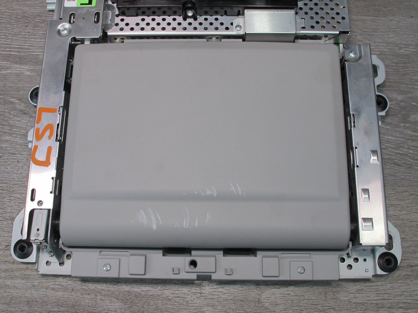 07-09 Lexus LS600h LS460 Rear Roof TV Display Monitor w Remote & Headphones OEM