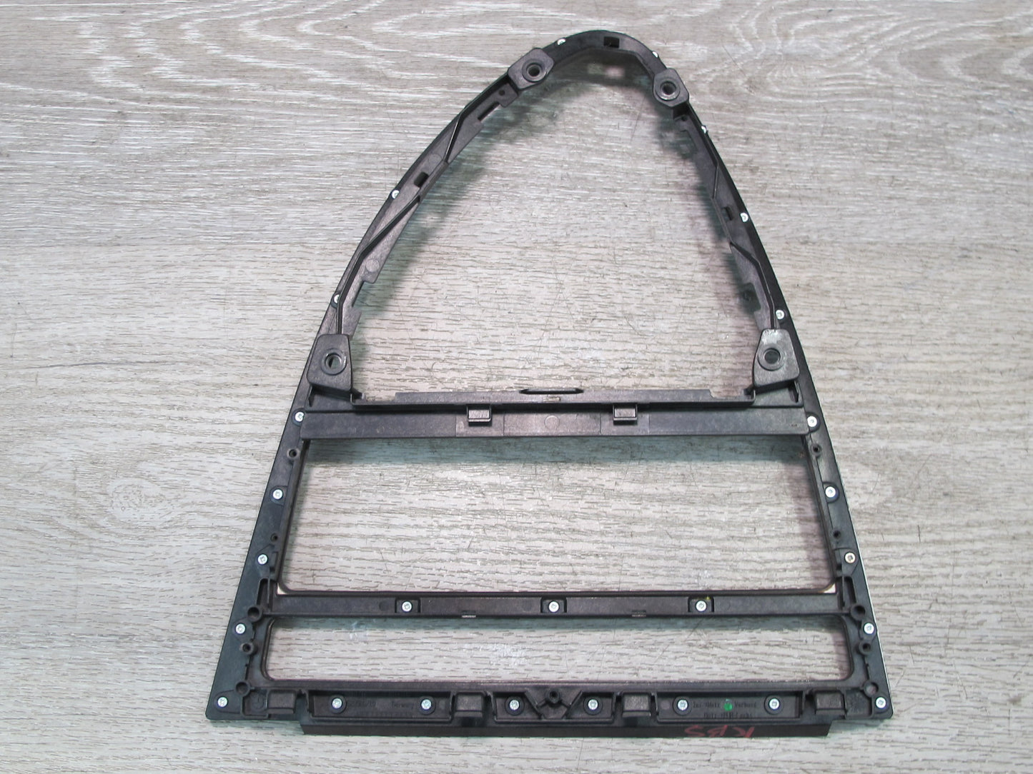 2006-2010 BMW E63 E64 M6 Dash Console Carbon Fiber Bezel Trim Cover Panel Set