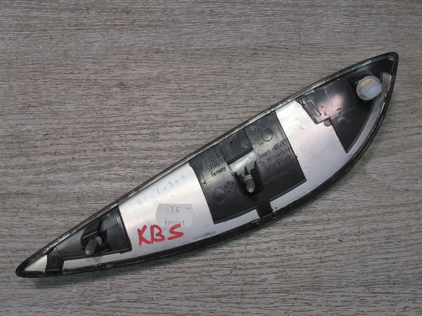 2006-2010 BMW E63 E64 M6 Front Door & Rear Quarter Trim Bezel Panel Carbon Set