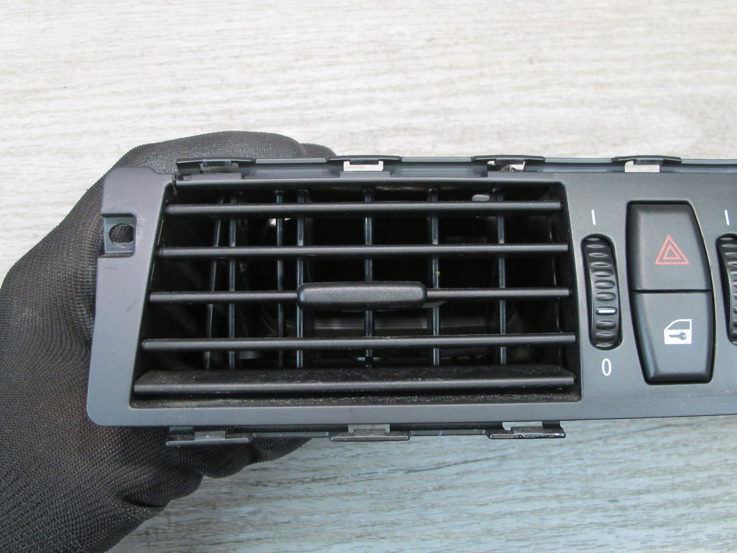 2006-2010 BMW E63 E64 Dash Front Left Center Right Air Vent Grille Set of 3