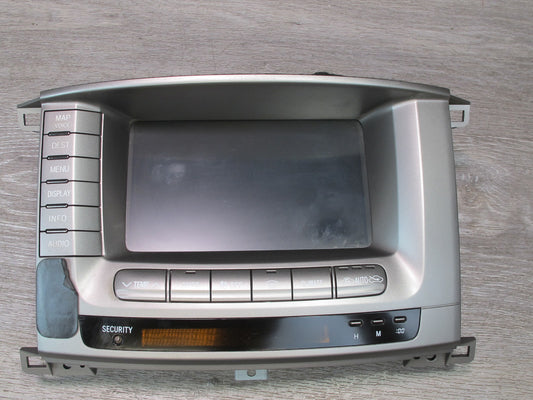 2004-2007 Lexus UZJ100L LX470 Dash GPS Navigation Information Screen Display