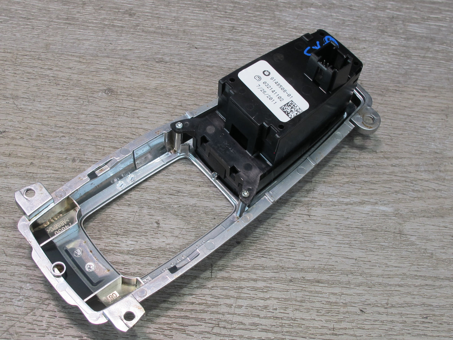 2008-2014 BMW E71 E72 X6 Emergency Parking Brake Button Switch w Trim