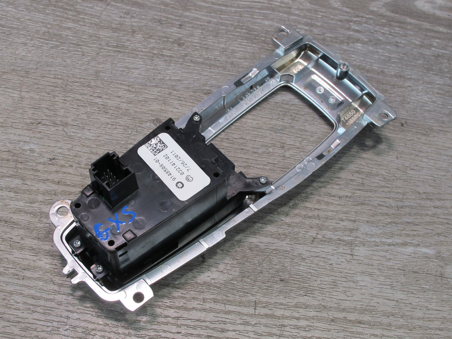 2008-2014 BMW E71 E72 X6 Emergency Parking Brake Button Switch w Trim