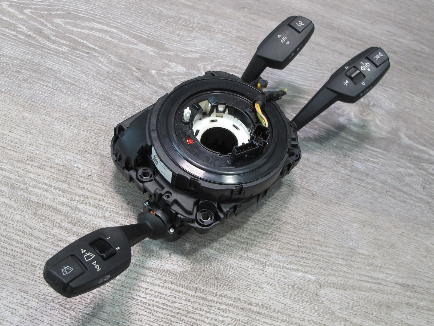 08-14 BMW E71 E72 X6 STEERING COLUMN MULTI SWITCH CLOCK SPRING 9169074 OEM