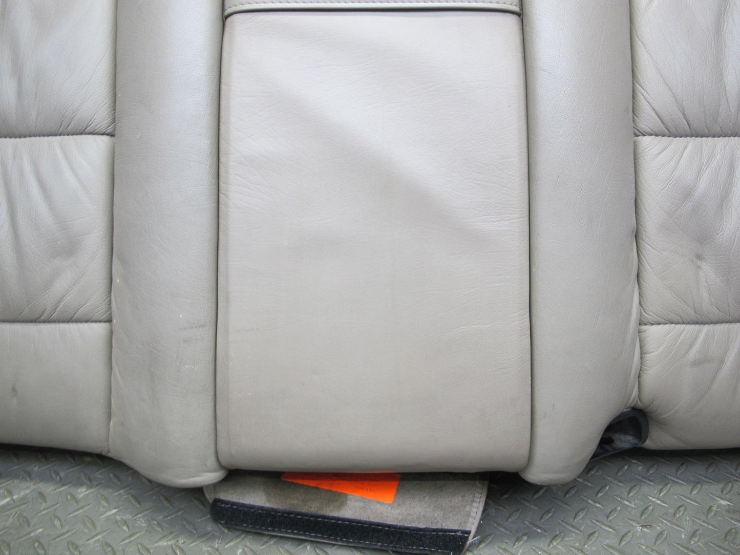 92-95 BMW E34 5-SERIES Sedan Rear Seat Upper Cushion Leather Parchment OEM