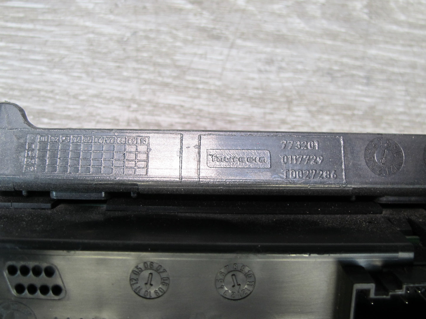 2008-2011 BMW E71 E72 X6 A/C Heater Climate Control Switch Panel 9219975
