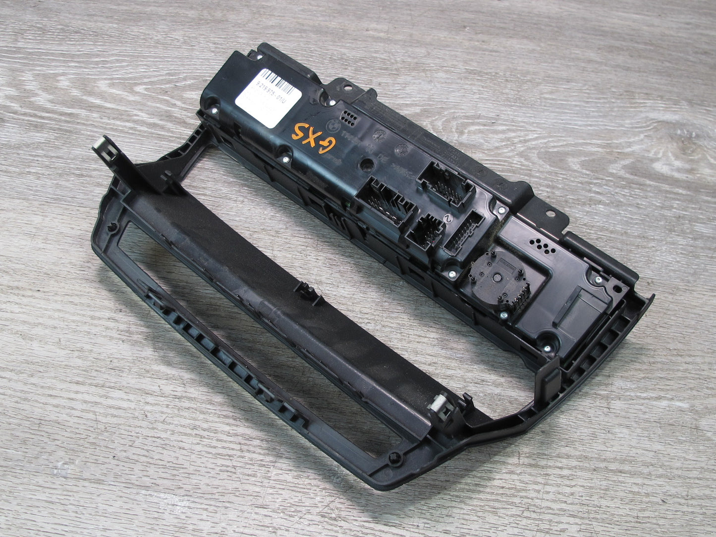 2008-2011 BMW E71 E72 X6 A/C Heater Climate Control Switch Panel 9219975