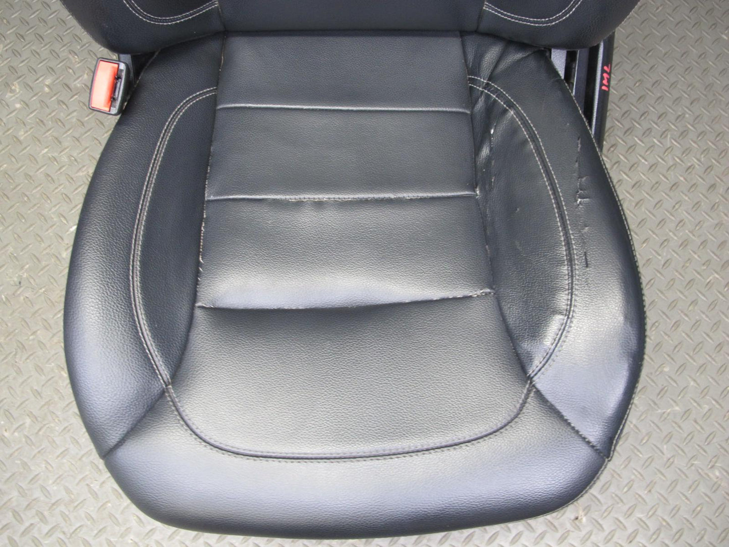 12-15 Mercedes W166 Ml-class Set of 2 Front Right & Left Seat Black OEM