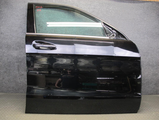 12-15 Mercedes X166 W166 GL Ml-class Front Right Door Shell Panel Black Assy OEM