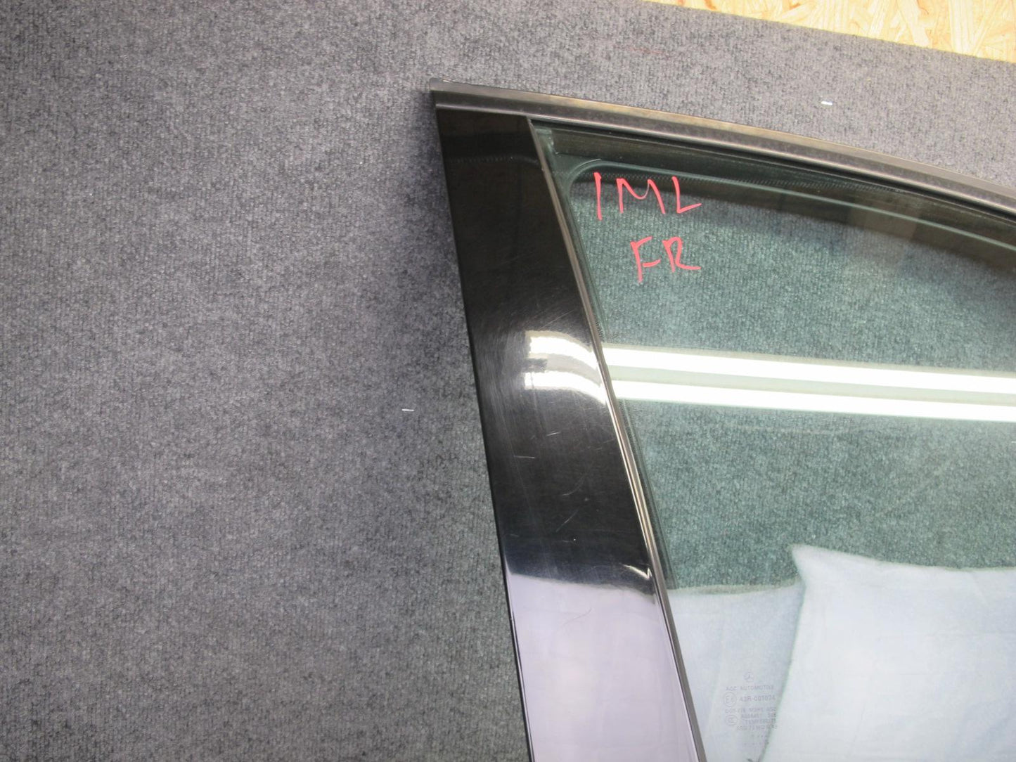 12-15 Mercedes X166 W166 GL Ml-class Front Right Door Shell Panel Black Assy OEM