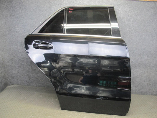 12-19 Mercedes W166 GLE ML Rear Right Side Door Shell Panel Cover Black Assy OEM