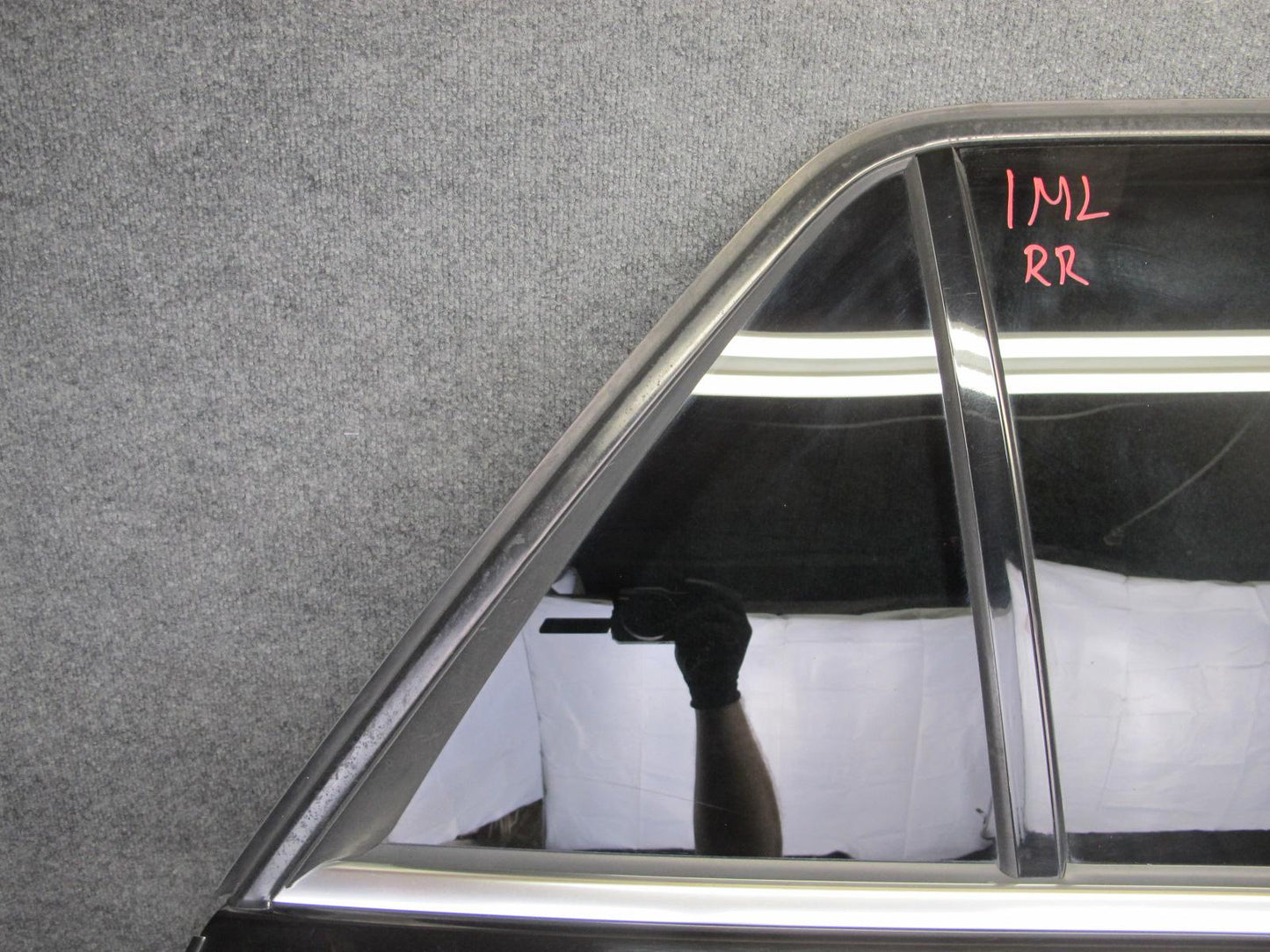 12-19 Mercedes W166 GLE ML Rear Right Side Door Shell Panel Cover Black Assy OEM