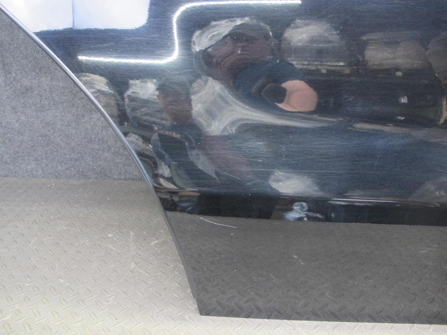 12-19 Mercedes W166 GLE ML Rear Right Side Door Shell Panel Cover Black Assy OEM