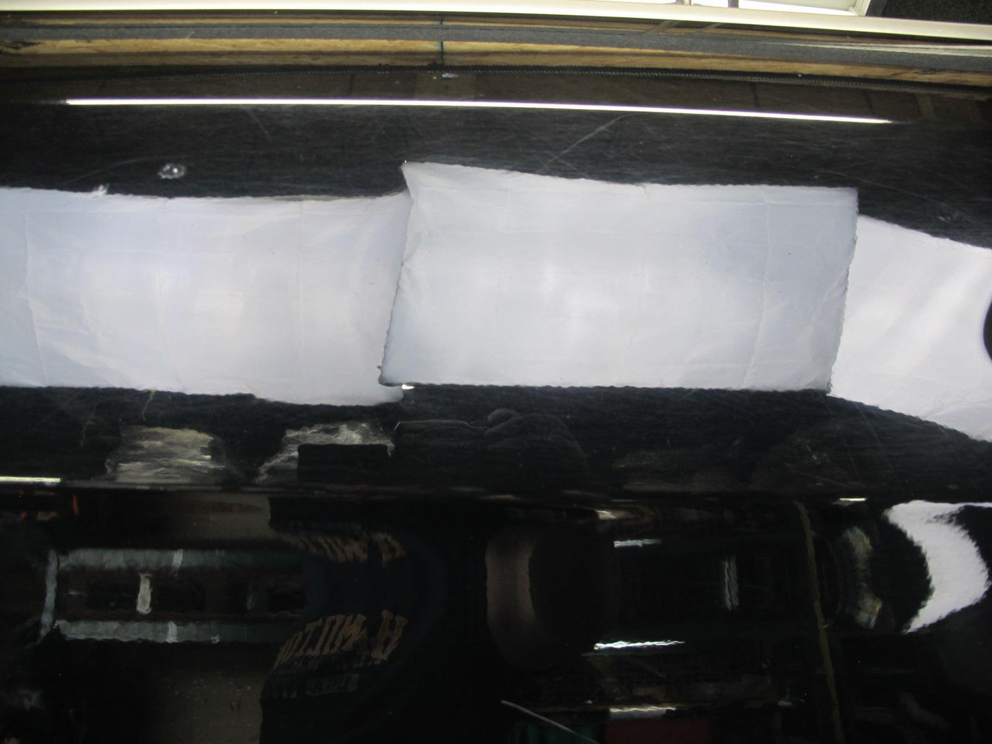 12-19 Mercedes W166 GLE ML Rear Left Side Door Shell Panel Cover Black Assy OEM