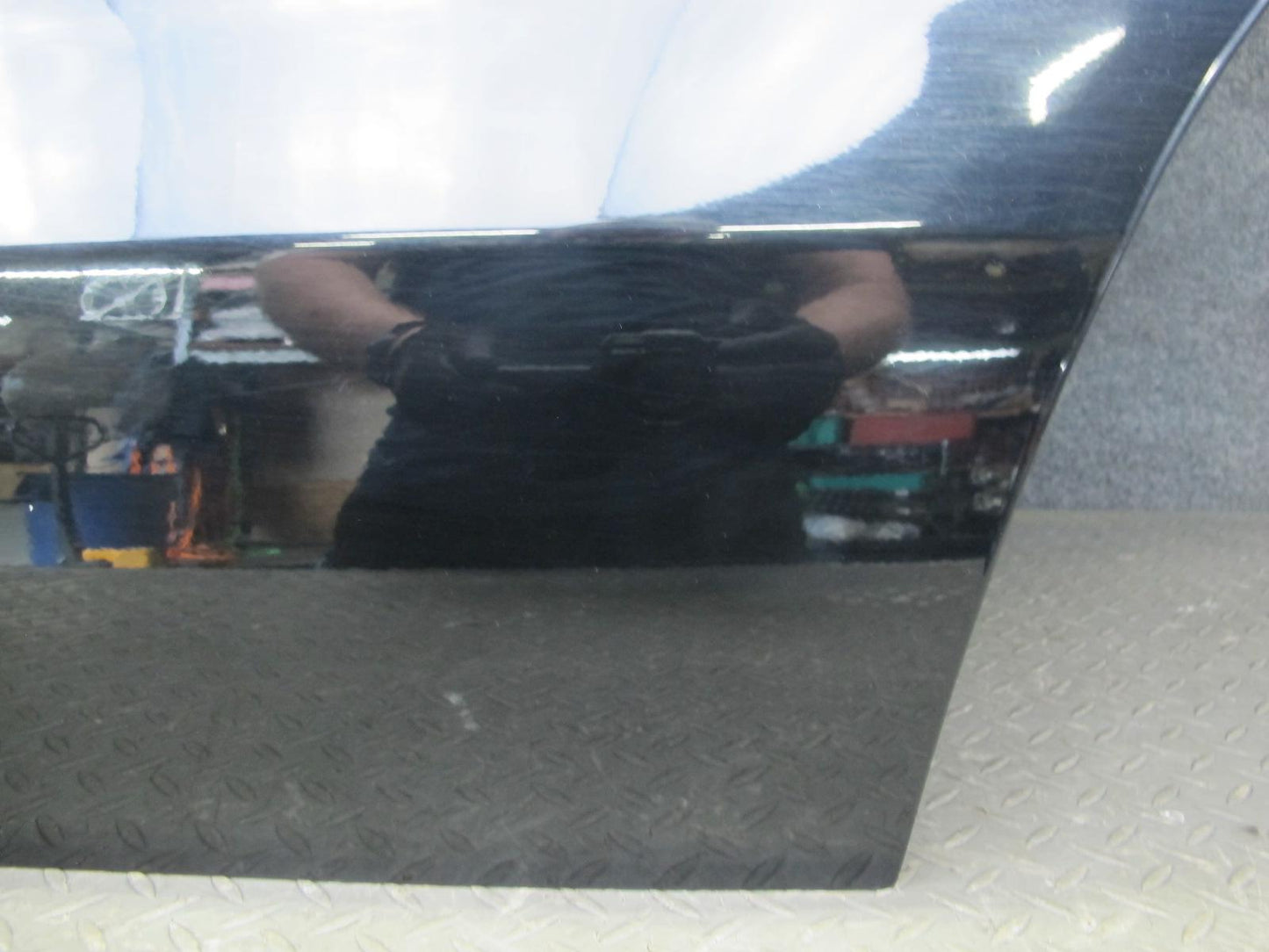 12-19 Mercedes W166 GLE ML Rear Left Side Door Shell Panel Cover Black Assy OEM
