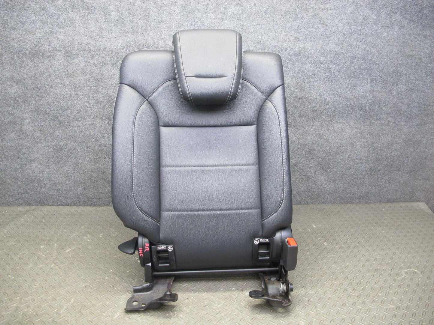 12-15 Mercedes W166 Ml-class Rear Right Seat Upper Cushion w Headrest Black OEM