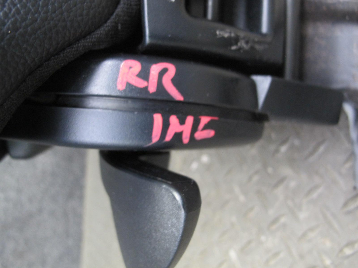 12-15 Mercedes W166 Ml-class Rear Right Seat Upper Cushion w Headrest Black OEM