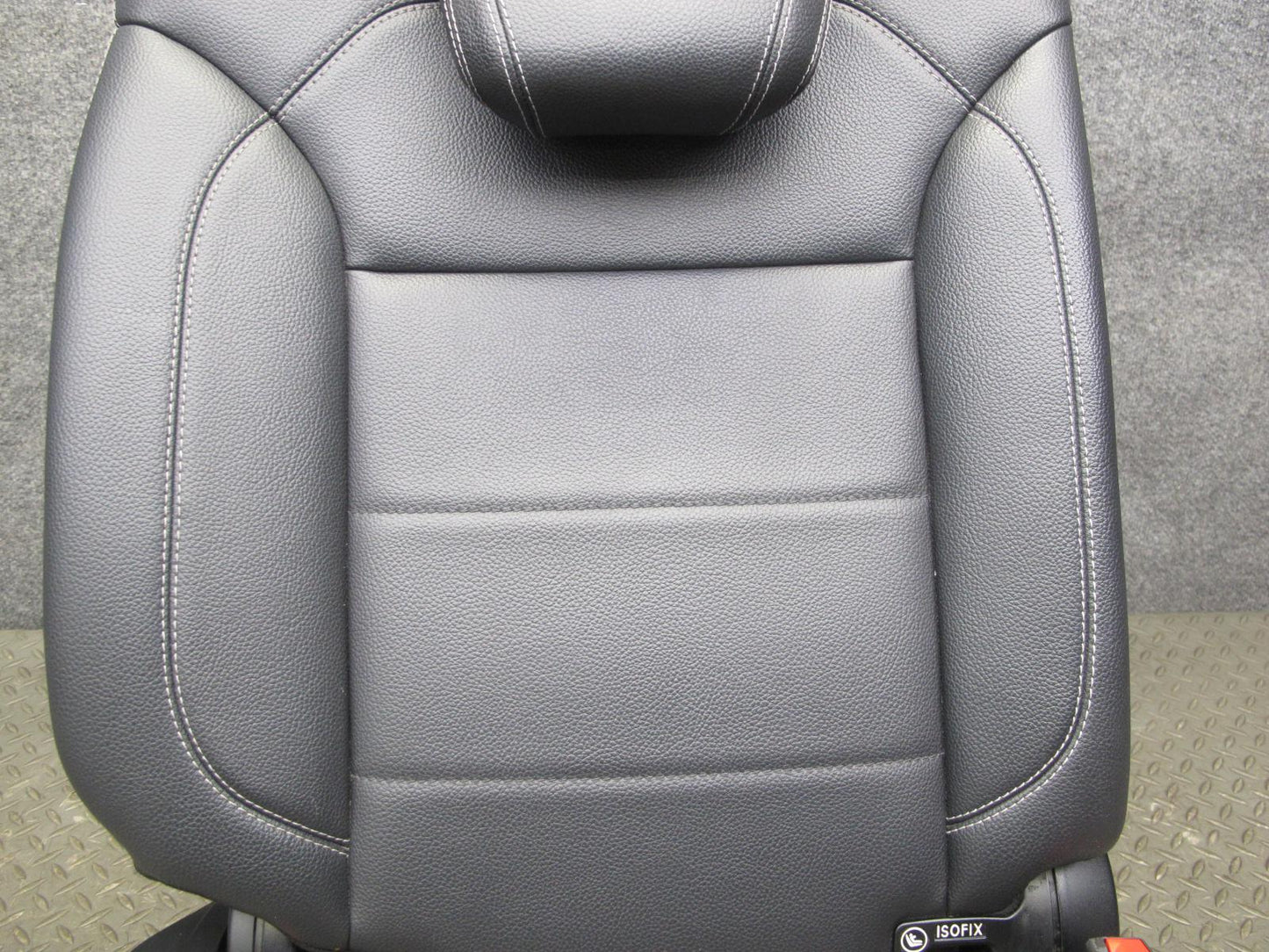 12-15 Mercedes W166 Ml-class Rear Right Seat Upper Cushion w Headrest Black OEM
