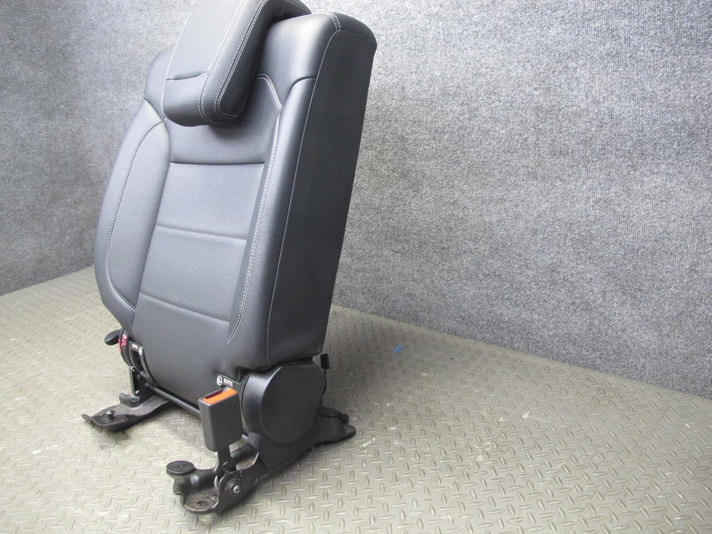 12-15 Mercedes W166 Ml-class Rear Right Seat Upper Cushion w Headrest Black OEM