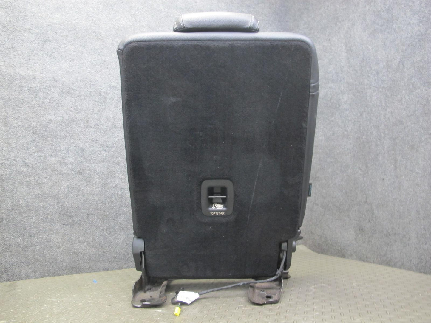 12-15 Mercedes W166 Ml-class Rear Right Seat Upper Cushion w Headrest Black OEM