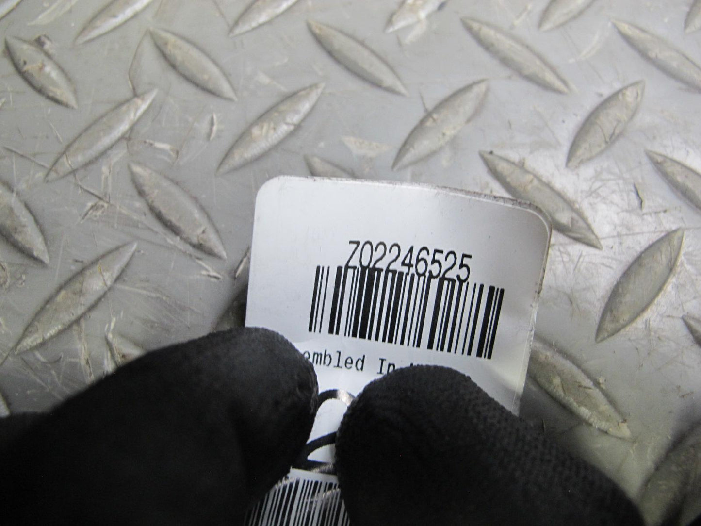 12-15 Mercedes W166 Ml-class Rear Right Seat Upper Cushion w Headrest Black OEM