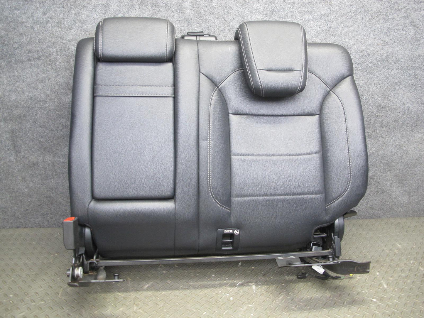 12-15 Mercedes W166 Ml-class Rear Left Seat Upper Cushion w Headrest Black OEM