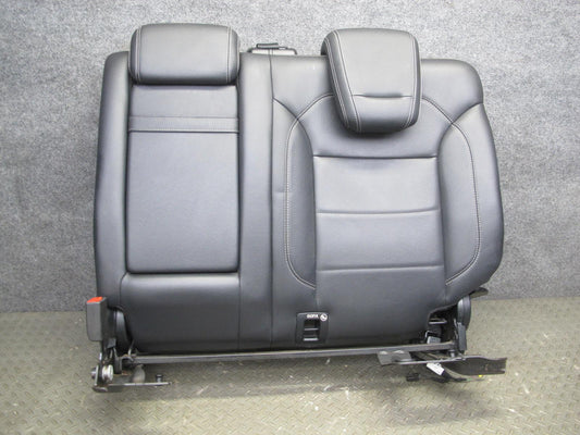 12-15 Mercedes W166 Ml-class Rear Left Seat Upper Cushion w Headrest Black OEM