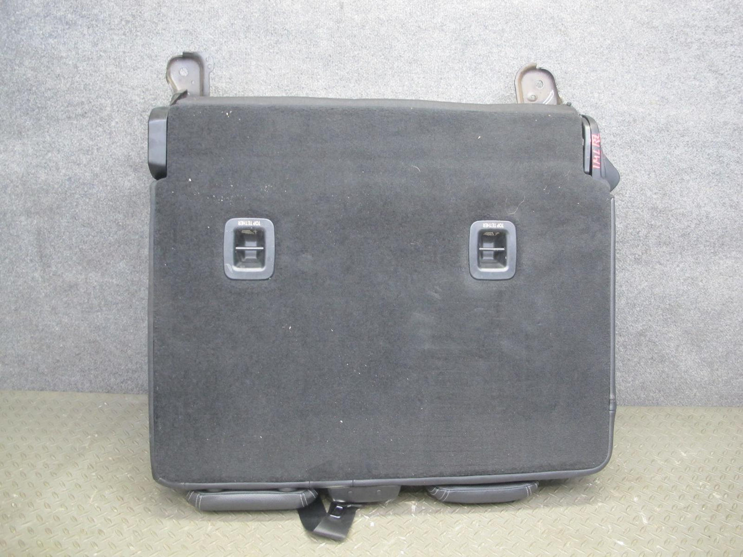 12-15 Mercedes W166 Ml-class Rear Left Seat Upper Cushion w Headrest Black OEM