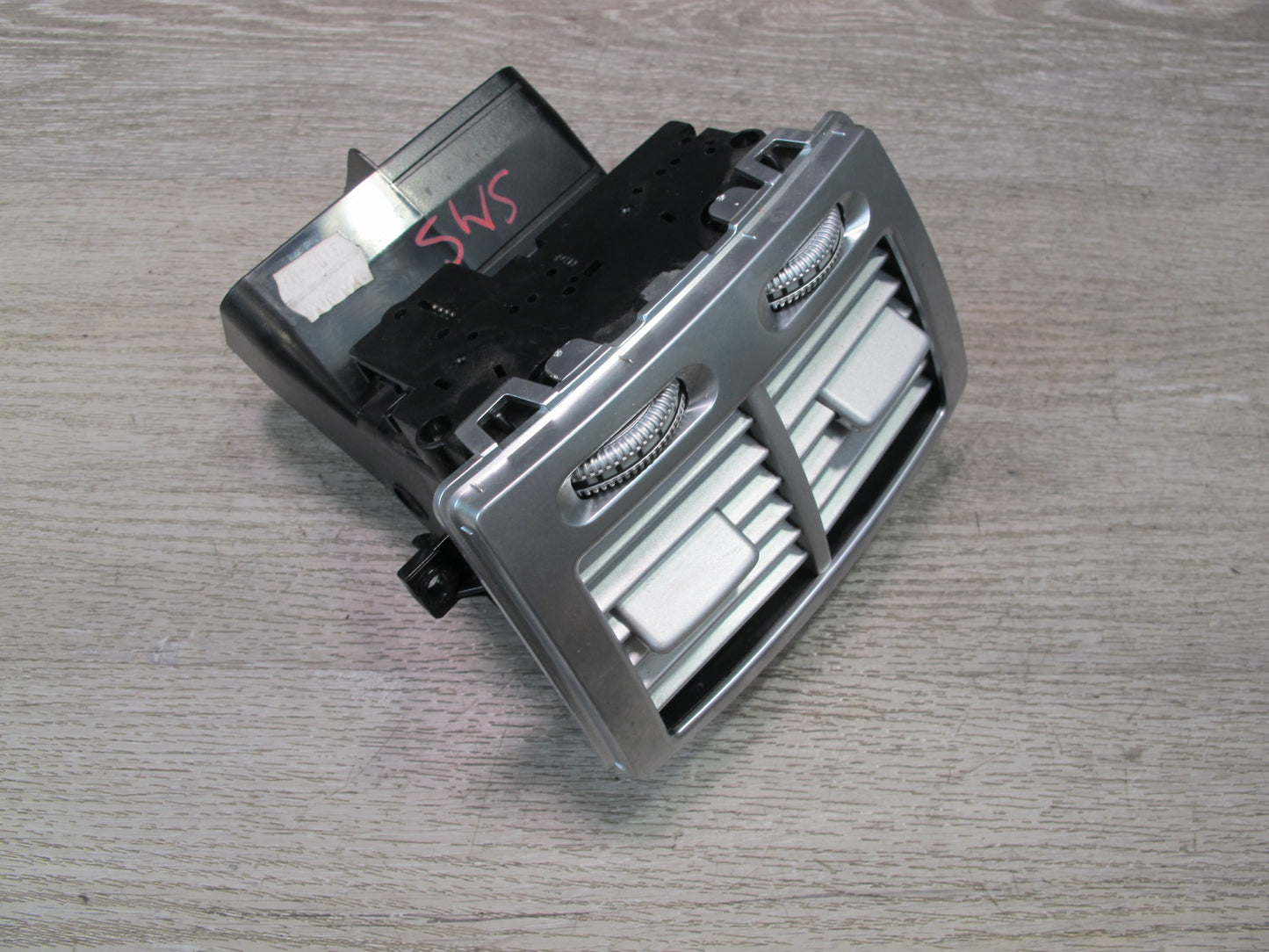 07-13 Mercedes W221 S-class Set of 3 Dash Rear Center Console Air Vent Trim OEM