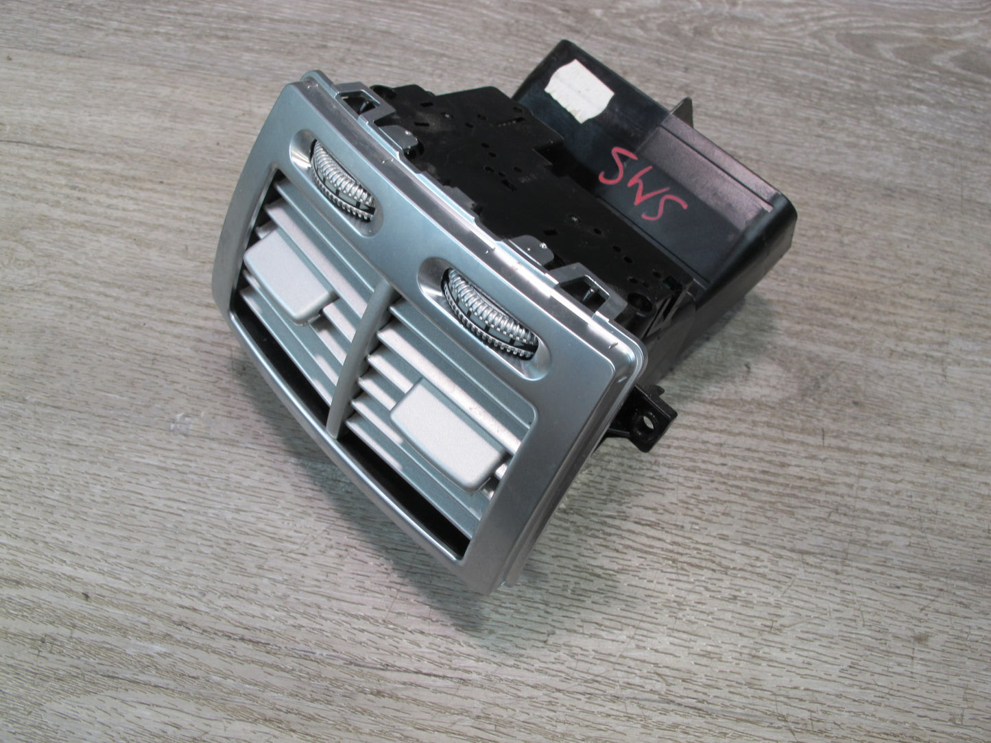 07-13 Mercedes W221 S-class Set of 3 Dash Rear Center Console Air Vent Trim OEM