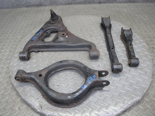 90-96 Nissan Z32 300ZX NON Turbo Set of 4 Rear Left Suspension Control Arm OEM