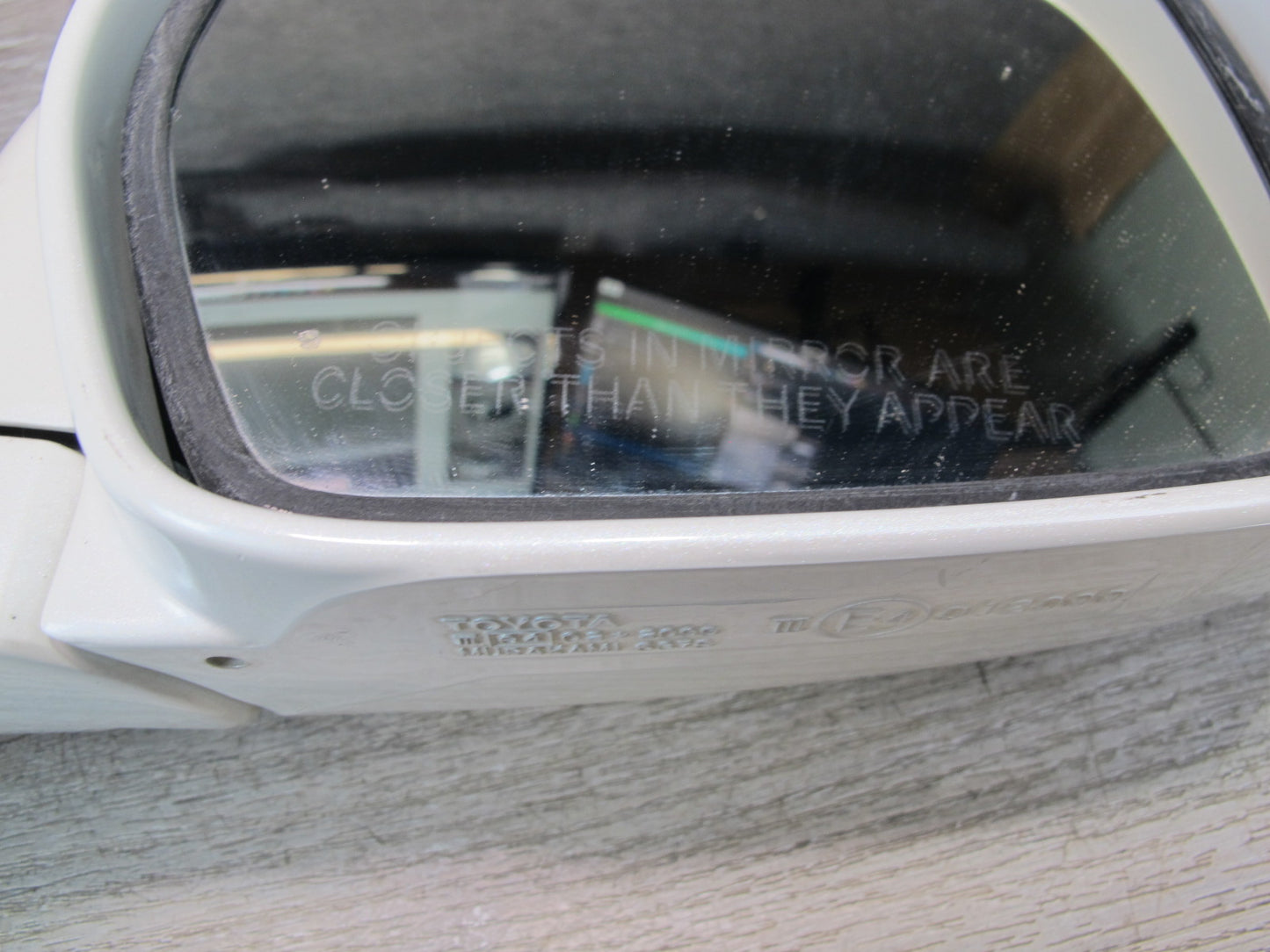 2003-2004 Lexus LX470 Front Right Heated Memory Power Fold Side View Mirror