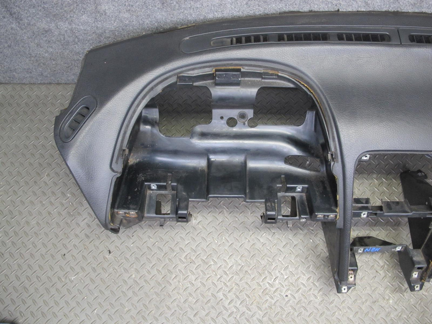 90-93 Nissan Z32 300ZX Dashboard Dash Trim Cover Panel Black 119K Miles OEM