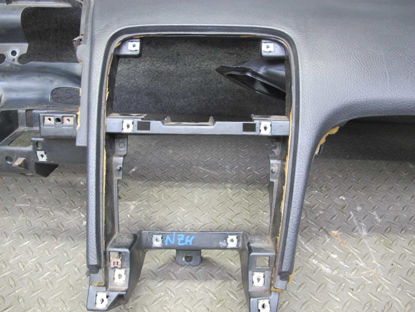 90-93 Nissan Z32 300ZX Dashboard Dash Trim Cover Panel Black 119K Miles OEM