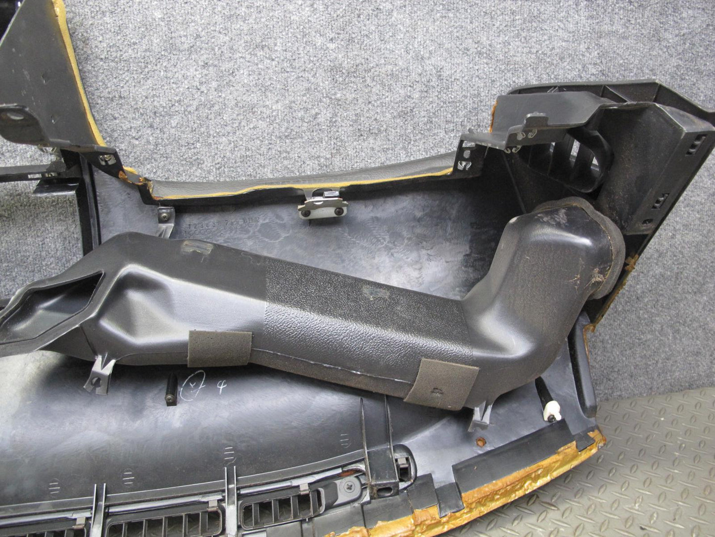 90-93 Nissan Z32 300ZX Dashboard Dash Trim Cover Panel Black 119K Miles OEM