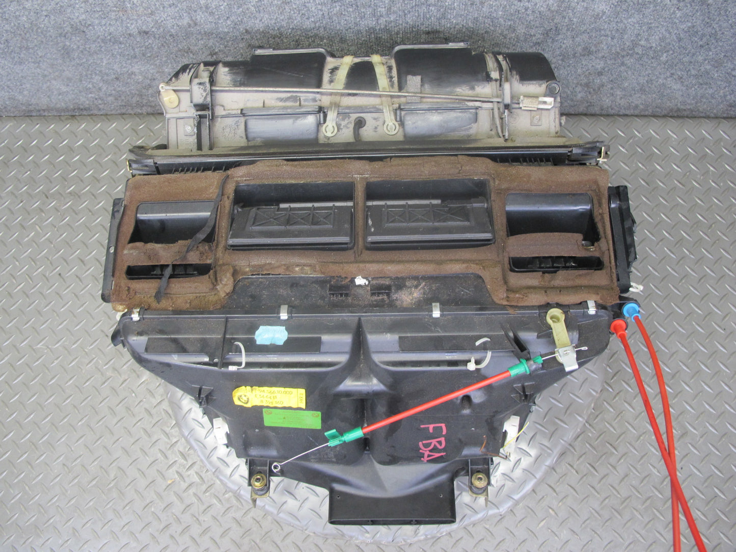 92-95 BMW E34 5-SERIES Hvac A/C Heater Core Radiator Climate Box Assembly OEM