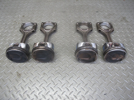 2012 Range Rover Evoque L538 2.0L Tivct Engine Piston Connecting Rod Set of 4