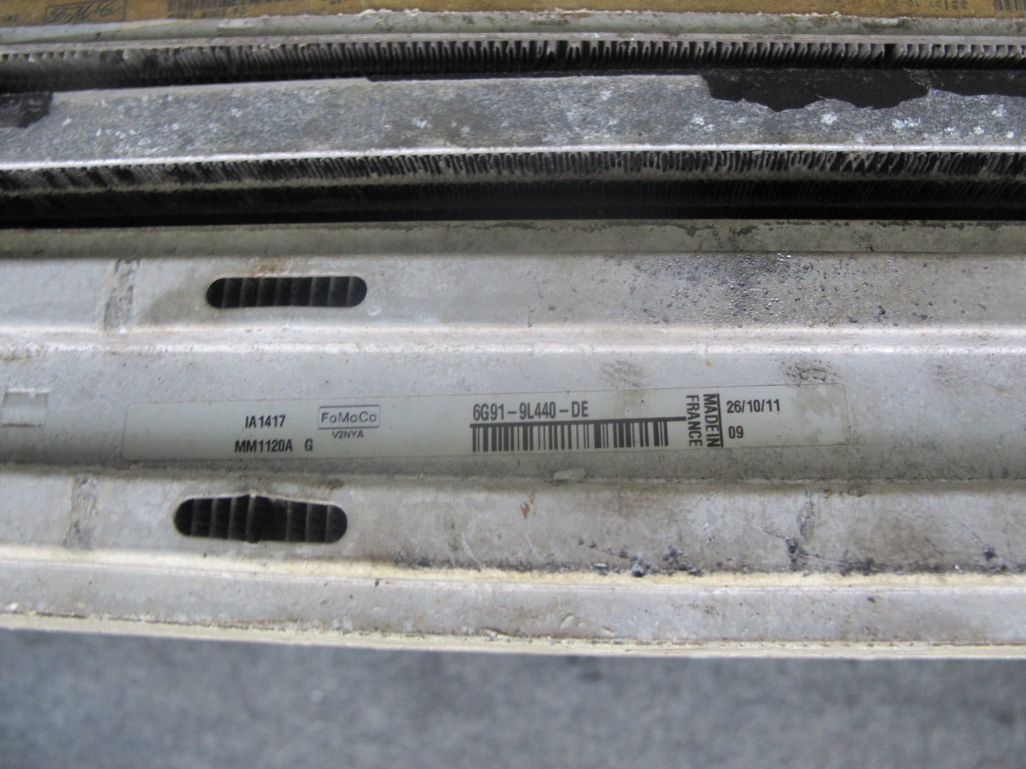 12-17 Range Rover Evoque L538 2.0L Tivct Radiator A/C Condenser Intercooler Assy