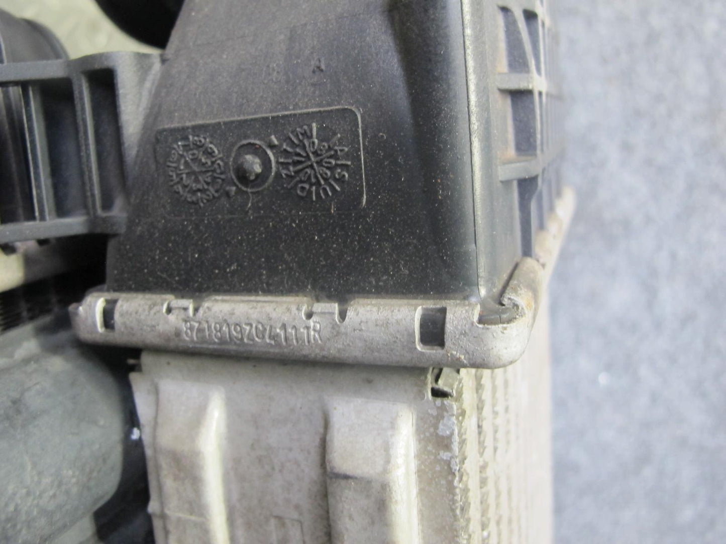 12-17 Range Rover Evoque L538 2.0L Tivct Radiator A/C Condenser Intercooler Assy