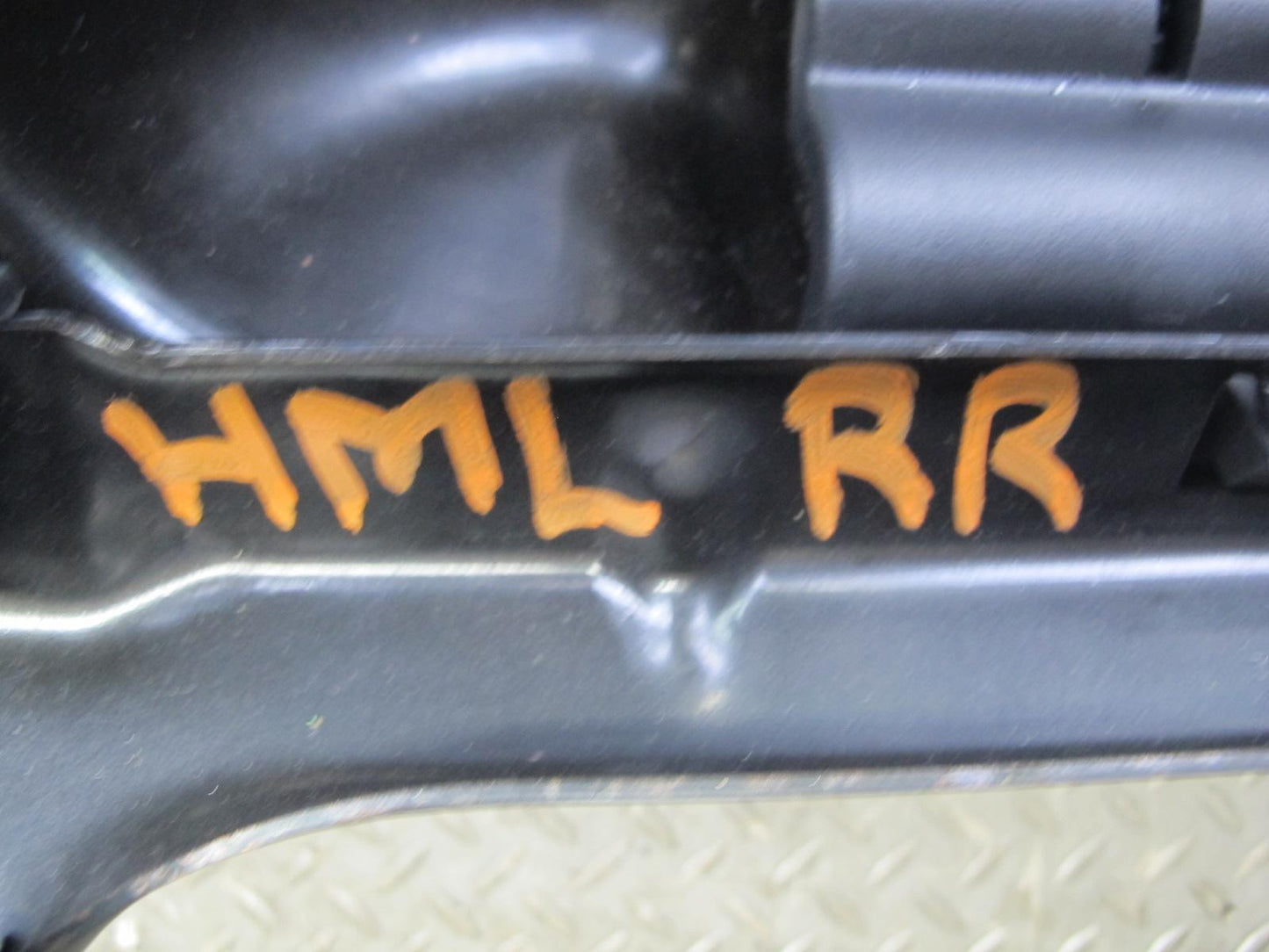 07-11 Mercedes W164 ML63 AMG Rear Right Seat Lower Cushion Leather Black OEM