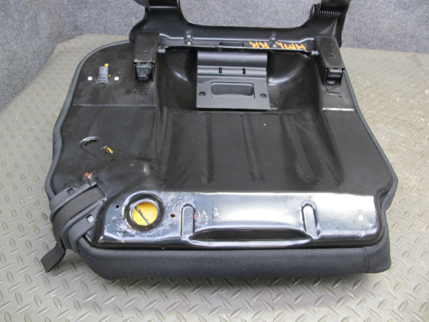 07-11 Mercedes W164 ML63 AMG Rear Right Seat Lower Cushion Leather Black OEM