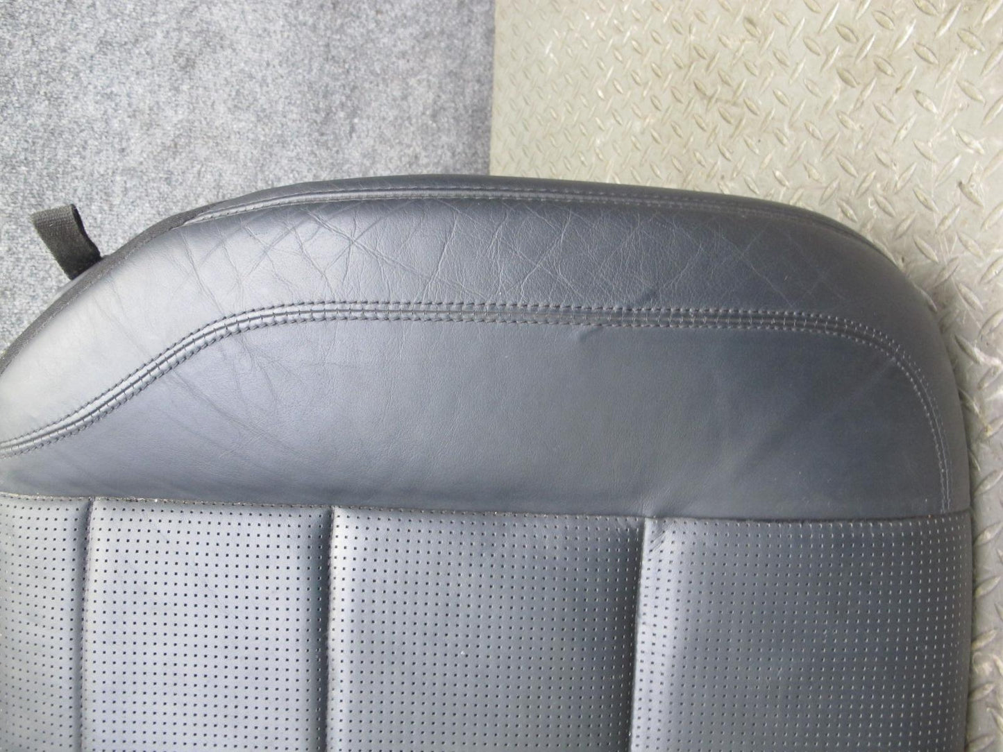 07-11 Mercedes W164 ML63 AMG Rear Left Seat Lower Cushion Leather Black OEM